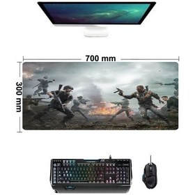 Resim Concord Mp-702 Desenli Oyuncu Mouse Pad 30-70-0.3 Cm 
