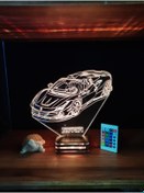 Resim Lamp Ferrari, Sport car, Personalized 3D Lamp 