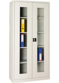 Resim Karma Dolap Camlı Ecza Ve Ilaç Dolabı Gri 