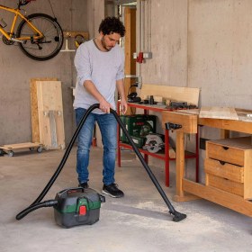 Resim Advancedvac 18V-8 Akülü Islak ve Kuru Elektrikli Süpürge (Aküsüz, 18 Volt Sistem, Aksesuar Seti Ile, 