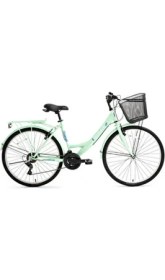 Resim Lotus 24 Jant Şehir Bisikleti (Mint Yeşil-Beyaz) 