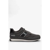 Resim Liger Erkek Günlük Sneaker Spor Ayakkabı FÜME-SİYAH 