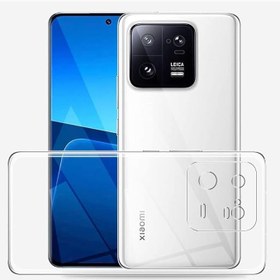 Resim Nanospace Xiaomi 13 Pro Kamera Korumalı Ultra Şeffaf Kılıf 
