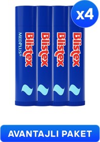 Resim Blistex Medplus Stick Dudak Koruyucu Bakım Kremi 4 x 4.25 G 