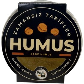 Resim YEŞİL ŞEF Sade Humus 200g 