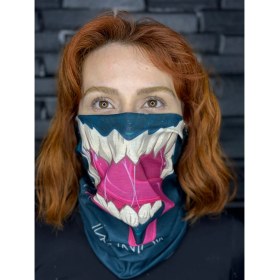 Resim Motobros Venom Desenli Baf Buff Bandana Boyunluk 