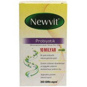 Resim Newvit Probiyotik 30 Kapsül 