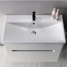 Resim Turkuaz Seramik Cerastyle Elite Dolapuyumu Lavabo 80CM 32200 Hariç 