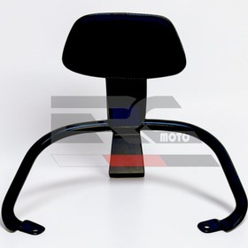 Resim ERC MOTO VESPA PRİMAVERA SIRT DAYAMA - Sissy bar (MAT SİYAH) 