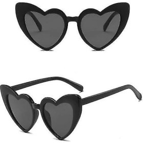 Resim MiraLive Siyah Renk Kalp Şekilli Parti Gözlüğü 15X5 cm (K95) 
