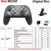 Resim Vigortrading MG25Z-2-NS009S Kablosuz Denetleyici Bt Nintendo Anahtarı Pro Pc Ps3 Tv Kutusu Joystick Çift Titreşim Nfc Profesyonel Gecikmesiz Gamepad (Yurt Dışından) 