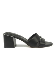 Resim Nine West Elegan 6fx Siyah Kadın Topuklu Terlik 000000000102051512 Siyah 