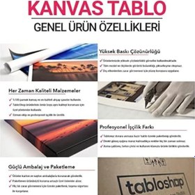 Resim Soyut Keman Tablosu 50 X 150 Açık Altın 