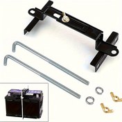 Resim Globalbloom Adjustable Pil Tutma Seti L Bolt 23 Cm 9 İnches Crossbar Bagaj Baglanti Kiti Araba Ve Suv 