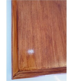 Resim El Boyaması Ahşap Eskitme Kare Çay, Kahve, Söz Nişan Dekoratif Servis Sunum Tepsisi Eskitme Kahverengi 