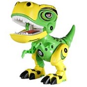 Resim Işıklı ve Sesli Die Cast Yeşil Dinozor 
