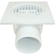 Resim Plastik Yer Sifonu / Süzgeci Yandan Çıkışlı 10 10 Q50 