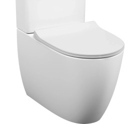 Resim VitrA Sento 5987B003-0092 Rim-ex Duvara Tam Dayalı Klozet, 65 cm, Beyaz 