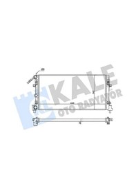 Resim Seat Ibiza 4 Motor Radyatoru 1.6 2009-2011 Bts Kale 356425 