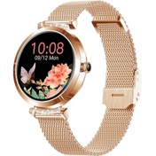 Resim Geeksen Ny22 Kadınlar İçin 1.09'' Tft Tam Dokunmatik Ekran 9.9mm İnce Vücut Fi Akıllı Saat (İthalatçı Garantili) 