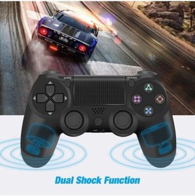 Resim LEERFEI Ps4 Kol Wireless Kablosuz Ps4 Oyun Kolu Ps4 Siyah Joystick Oyun Kolu 