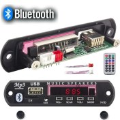 Resim Class 12V Mikrofonlu New Yeni Model Ürün Bluetoothlu Oto Teyp Usb/sd Çevirici Aux Kumandalı 