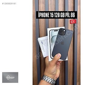 Resim Apple iPhone 15 İkinci El TR | 128 GB | Siyah 