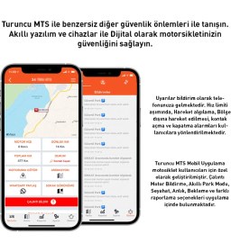 Resim Turuncu Motosiklet Takip Sistemi 24 Aylık 