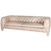 Resim 3A Mobilya Real Leather İtalyan Chesterfield 240X90X80 CM 