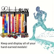 Resim Boho-Chic Metal Madalya Sergileme Rafı - Madalyalar, Giysiler & Şapkalar için Duvara Monte Organizatör | Oturma Odası, Mutfak, Ofis Dekoru için Mükemmel | Tatiller için İdeal Hediye | 35.99cm Yükseklik | Elektrik Gerektirmez | Zor Kazanılan Madalyalar için Şık Tasarım, Mutfak Organizatörü | Şık Madalya Tutucu | Klasik Tarz, Madalya Askı Sergileme 