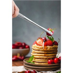 Resim Çerçici Et Kızartma Maşası - Pratik Pişirme Cımbızı - Profesyonel Cımbız Maşa 