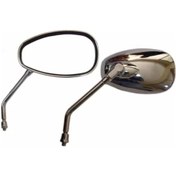 Resim Motosiklet Ayna 10Mm Nikel Krom Ayna 