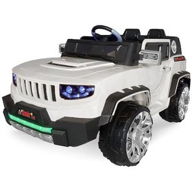 Resim 94-533 Fenomen Kumandalı Akülü Araba 4x4 12 Volt BEYAZ 