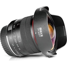 Resim Meike Mk-8mm F/3.5 Fisheye Lens For Canon Ef 