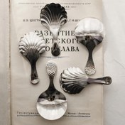 Resim 1 adet Retro Kabuk Tasarımı Paslanmaz Çelik Çay Kaşığı - Dökme Yaprak Çayı ve Matcha Ölçmek İçin Mükemmel, İngiliz Siyah Çay Kaşığı, Mutfak Gereksinimleri, Çay Pişirme Gereksinimleri | Retro Estetik | Dayanıklı Mutfak Gereçleri, Çay Kaşığı 