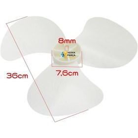 Resim Goldmaster Uyumlu Gm 7927 Ferah Vantilatör Yumuşak Pervane 