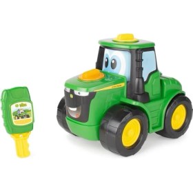 Resim John Deere Johnny Traktör 47500 Anahtarlı Oyuncak Kamyon ve İş Makinesi 3+ Yaş İçin Eğlenceli 