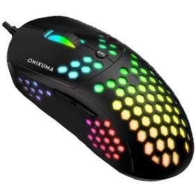 Resim Zore Onikuma CW903 RGB Oyuncu Mouse - Siyah 