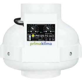 Resim Prima Klima Pk125-Tc Iklim Kontrollü Fan (400M3/H, 125Mm) - 539211073 