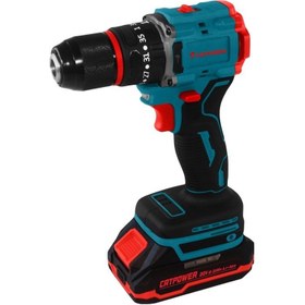 Resim Catpower Cat1025 Akülü Darbeli Vidalama Kömürsüz 13mm 20v Cat1025 