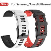 Resim Huawei Watch Ultimate Uyumlu Delikli Spor Kordon 