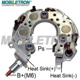Resim Mobiletron DİYOT TABLASI DENSO TİPİ (M6 CİVATA) (105 MM) TOYOTA 