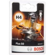 Resim Gözpar Oto 2 Adet Bosch PLUS50 H4 Ampul +%50 Daha Fazla Işık 