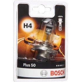 Resim Gözpar Oto 2 Adet Bosch PLUS50 H4 Ampul +%50 Daha Fazla Işık 