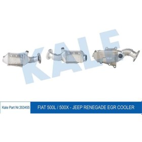 Resim KALE OTO Radyatör 353455 EGR Soğutucu Fiat 500L 500X-Jeep Renegade 