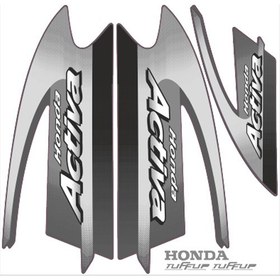 Resim Gogomoto Honda Activa Sticker Set 