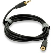 Resim QED QE-8134 Connect 3.5 mm Kulaklık Uzatma Kablosu 1.5 Metre 