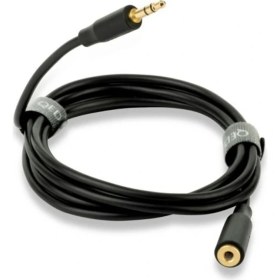 Resim QED QE-8134 Connect 3.5 mm Kulaklık Uzatma Kablosu 1.5 Metre 