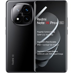 Resim Xiaomi Redmi Note 14 Pro Plus International YD | 512 GB 12 GB Siyah 