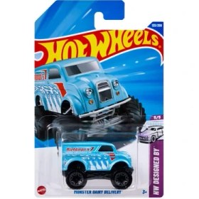 Resim Hot Wheels Tekli Arabalar Monster Dairy Delivery HYX93 